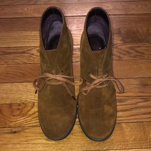 COPY - Indigo Cognac Water Row Booties